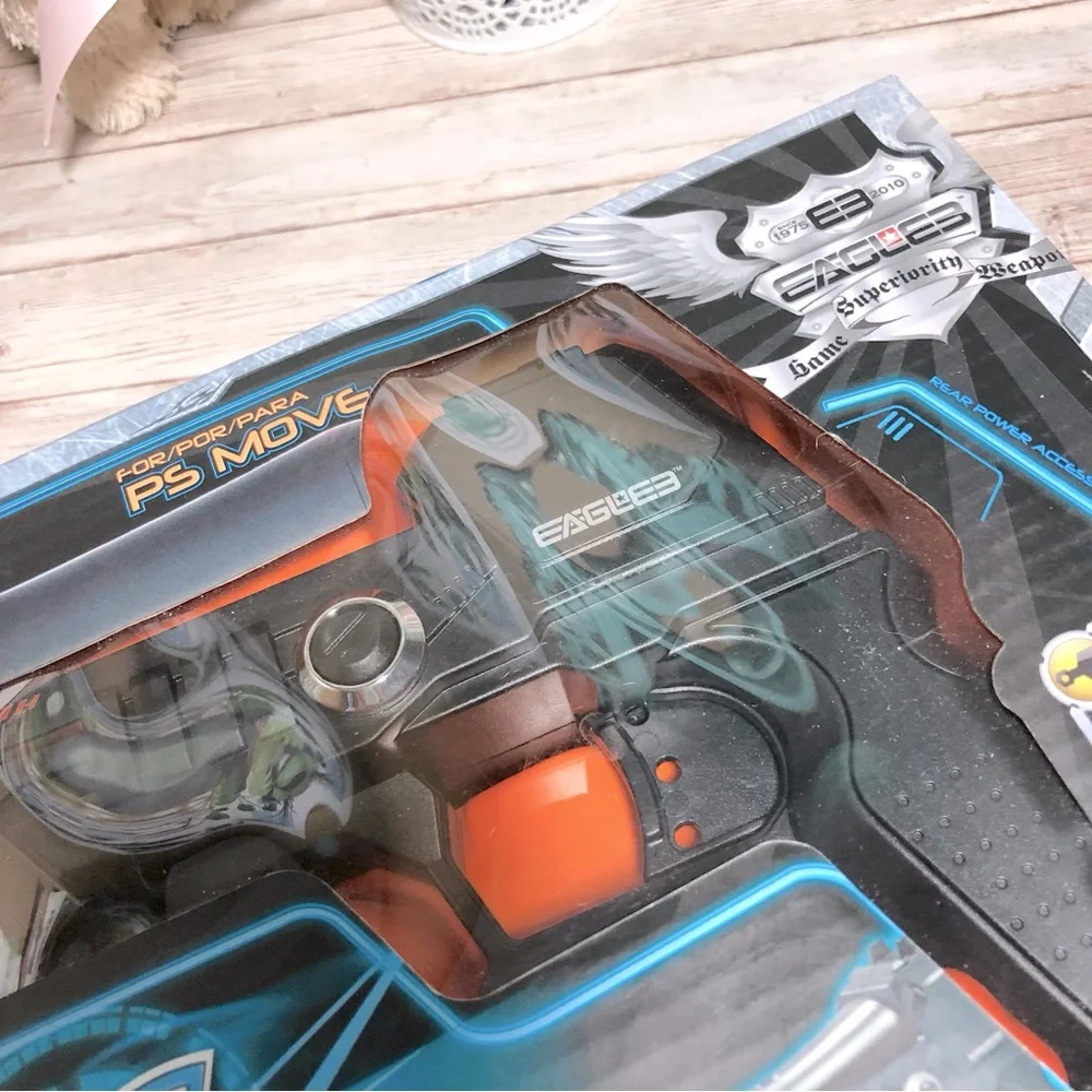 New Interworks Unlimited Inc PS3 Precision Shot 3 (355) Light Gun Sealed Box NIB